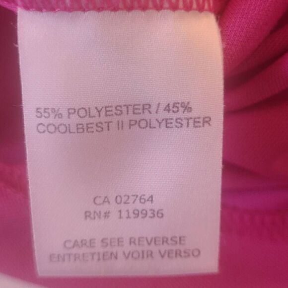 NiVO Womens Magenta Sleeveless Sports Sun Protection Polo Small - Picture 9 of 12